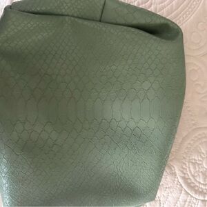 Sonia Kashuk Green Textured Make Up Bag
